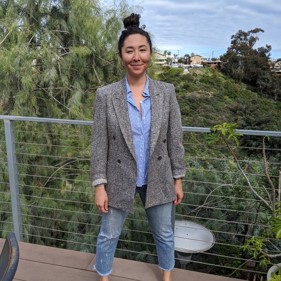 Vintage Double Breasted Blazer - Picture 2 of 5